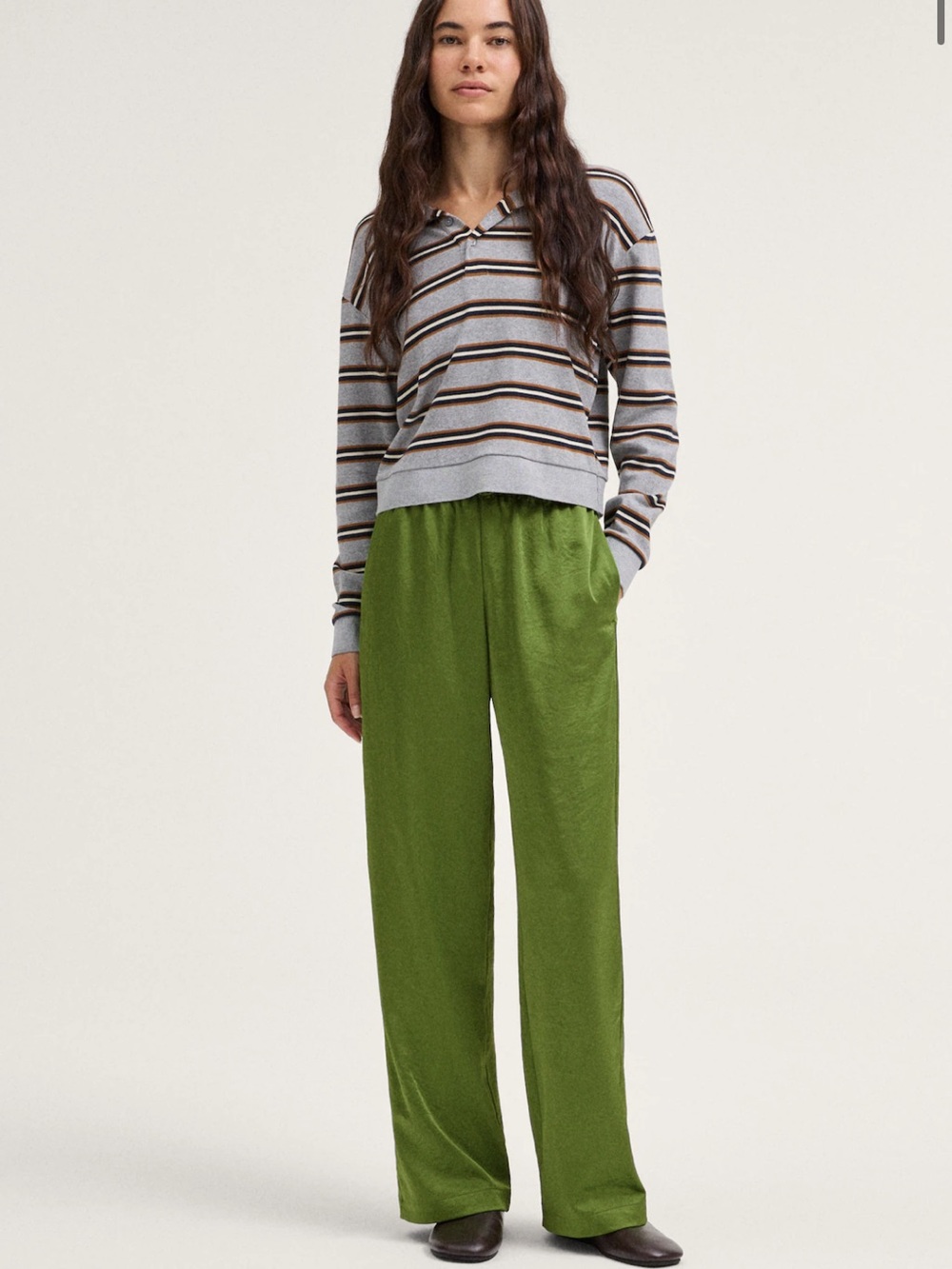 NWT Madewell Devon Pants Bright Ivy
